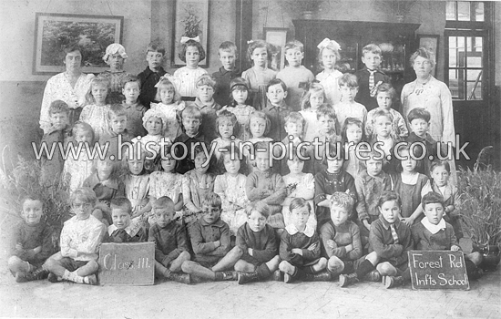 Class III, Forest Road Infants School, Walthamstow, London. c.